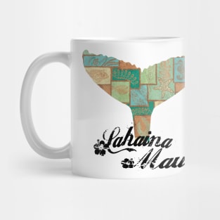 Lahaina,Maui Tapa Tribal Whales Mug